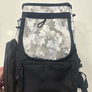 Himal Black and Gray Camouflage Men's Backpack New can use for disc golf